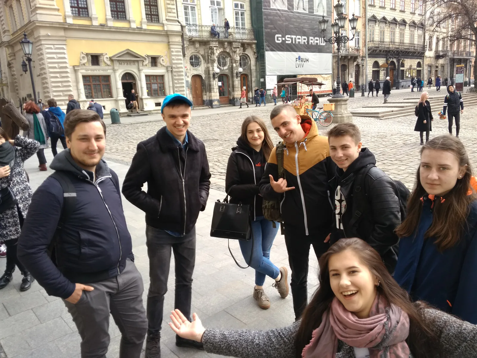 Stypendyści Fundacji Jagiellońskiej na Ukrainie w marcu 2019 roku